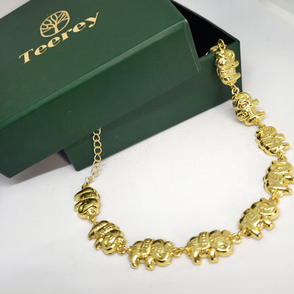 Dainty Tusker Necklace