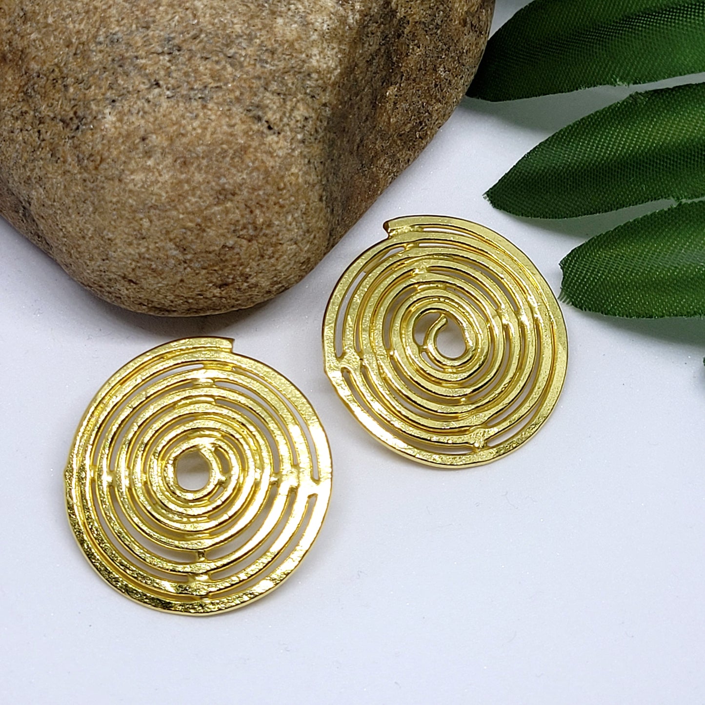 Glam Galaxy Gold Earrings