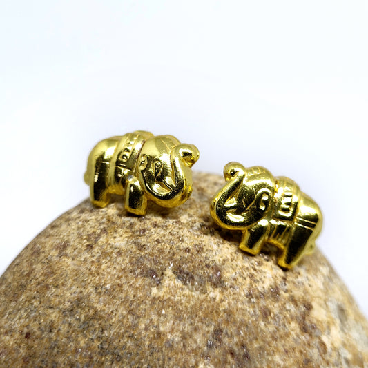 Gold TuskerStud Gold earrings