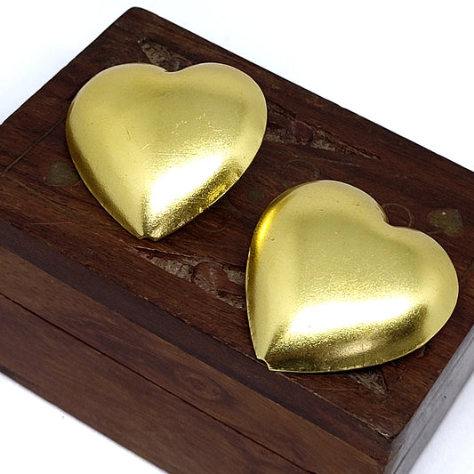 Glam HeartThrob Gold Earrings