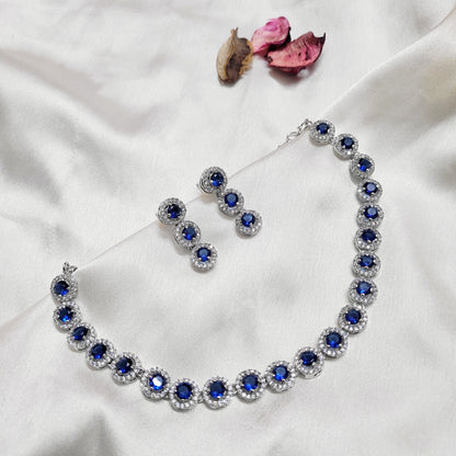 Blue Luna Choker set