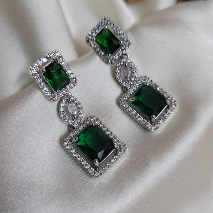 Emerald Amyra Necklace set